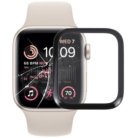 Front Screen Outer Glass Lens for Apple Watch SE 2022 44mm, For Apple Watch SE 2022 44mm