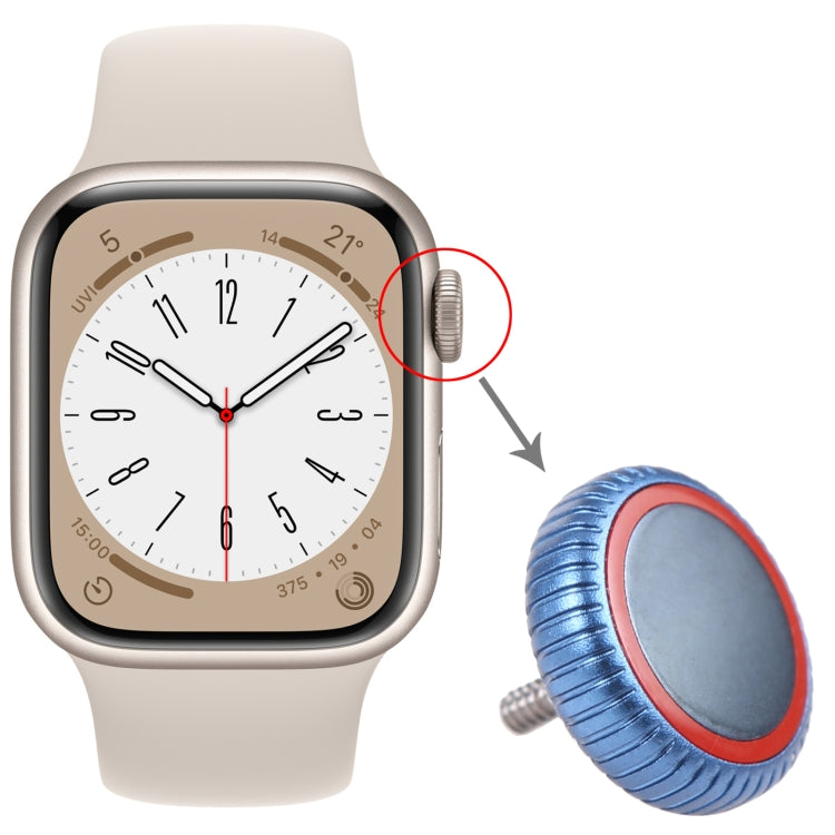 Watch Crown Nut Replacement For Apple Watch Series 8 (LTE), For Apple Watch Series 8 (LTE)
