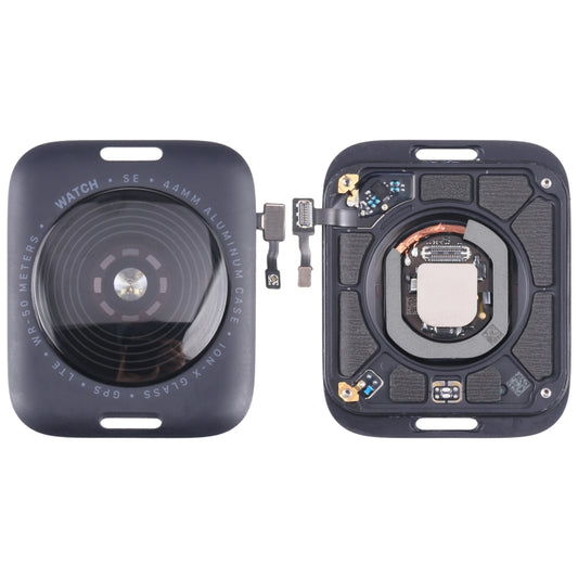 Glass Back Cover With Wireless Charging Coil For Apple Watch Series SE 2022 44mm GPS Edition, For Watch Series SE 2022 44mm GPS