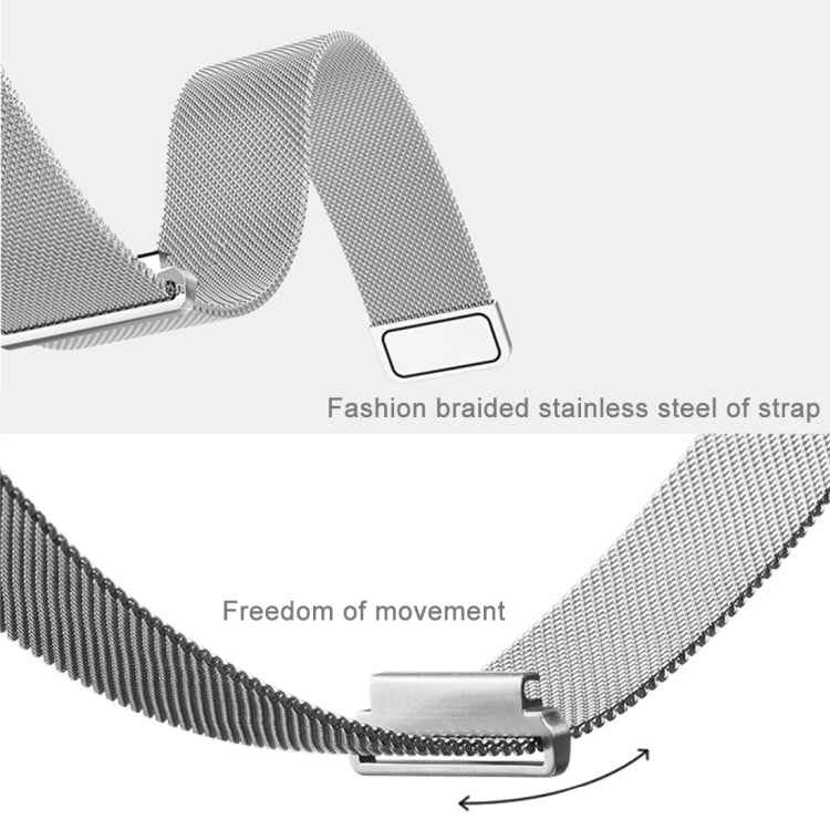 Watch Loop Magnetic Closure Clasp Stainless Steel Watchband for Samsung Gear S2 Classic / S2