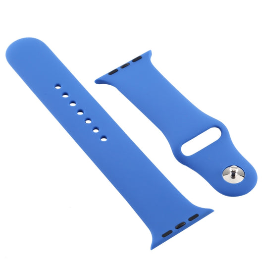 For Apple Watch Ultra 49mm&Watch Ultra 2 49mm / Series 10 46mm / 9&8&7 45mm / SE 3&SE 2&6&SE&5&4 44mm / 3&2&1 42mm Silicone Watch Band