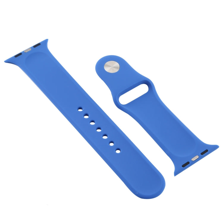 For Apple Watch Ultra 49mm&Watch Ultra 2 49mm / Series 10 46mm / 9&8&7 45mm / SE 3&SE 2&6&SE&5&4 44mm / 3&2&1 42mm Silicone Watch Band