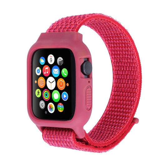 For Apple Watch Ultra 49mm&Watch Ultra 2 49mm / Series 10 46mm / 9&8&7 45mm / SE 3&SE 2&6&SE&5&4 44mm / 3&2&1 42mm Nylon Watch Band with Hook and Loop Fastener, For Apple Watch Ultra 49mm / Series 8&7 45mm / SE 2&6&SE&5&4 44mm / 3&2&1 42mm�������������...