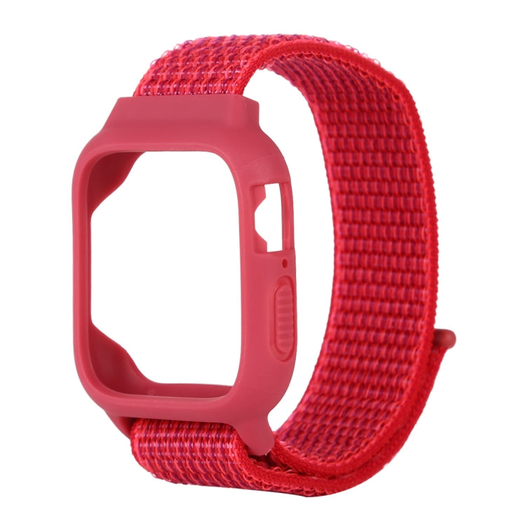 For Apple Watch Ultra 49mm&Watch Ultra 2 49mm / Series 10 46mm / 9&8&7 45mm / SE 3&SE 2&6&SE&5&4 44mm / 3&2&1 42mm Nylon Watch Band with Hook and Loop Fastener, For Apple Watch Ultra 49mm / Series 8&7 45mm / SE 2&6&SE&5&4 44mm / 3&2&1 42mm�������������...