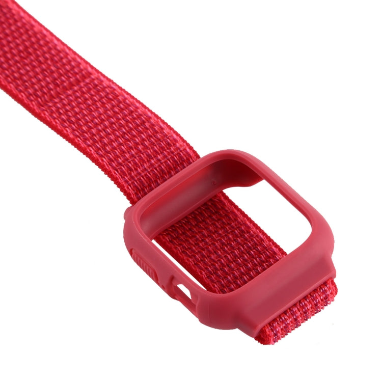 For Apple Watch Ultra 49mm&Watch Ultra 2 49mm / Series 10 46mm / 9&8&7 45mm / SE 3&SE 2&6&SE&5&4 44mm / 3&2&1 42mm Nylon Watch Band with Hook and Loop Fastener, For Apple Watch Ultra 49mm / Series 8&7 45mm / SE 2&6&SE&5&4 44mm / 3&2&1 42mm�������������...