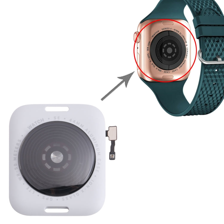 For Apple Watch SE 2022 44mm LTE Edition Rear Housing Glass Cover with Cable, For Apple Watch SE 2022 44mm LTE (with Cable)