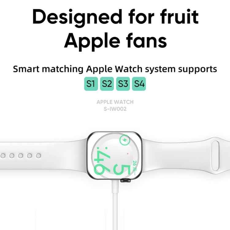 JOYROOM S-IW002 Ben Series 2 in 1 1.5m 3A Magnetic Charge Cable for Apple Watch