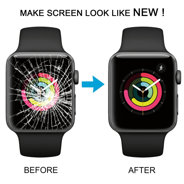 LCD Screen and Digitizer Full Assembly for Apple Watch Series 3 38mm (GPS Version), GPS Version Series 3 (38mm) - BSPART