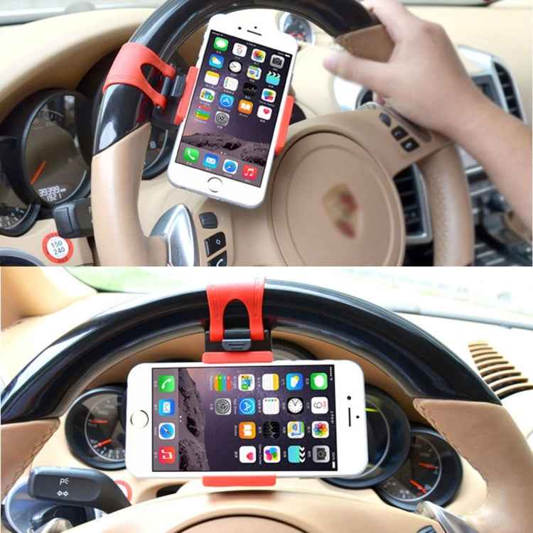 For iPhone, Galaxy, Huawei, Xiaomi, LG, HTC and Other Smart Phones, Steering Wheel Bracket