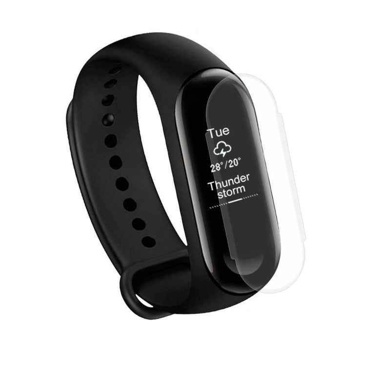 2 PCS ENKAY Hat-Prince TPU Film Screen Protector for Xiaomi Mi Band 3