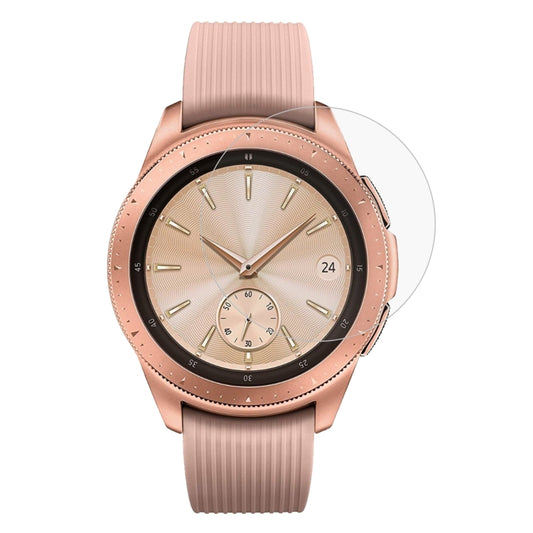 ENKAY Hat-Prince 0.2mm 9H 2.15D Curved Edge Tempered Glass Film for Galaxy Watch 42mm, 2 PCS Tempered Glass/42mm, Tempered Glass/42mm