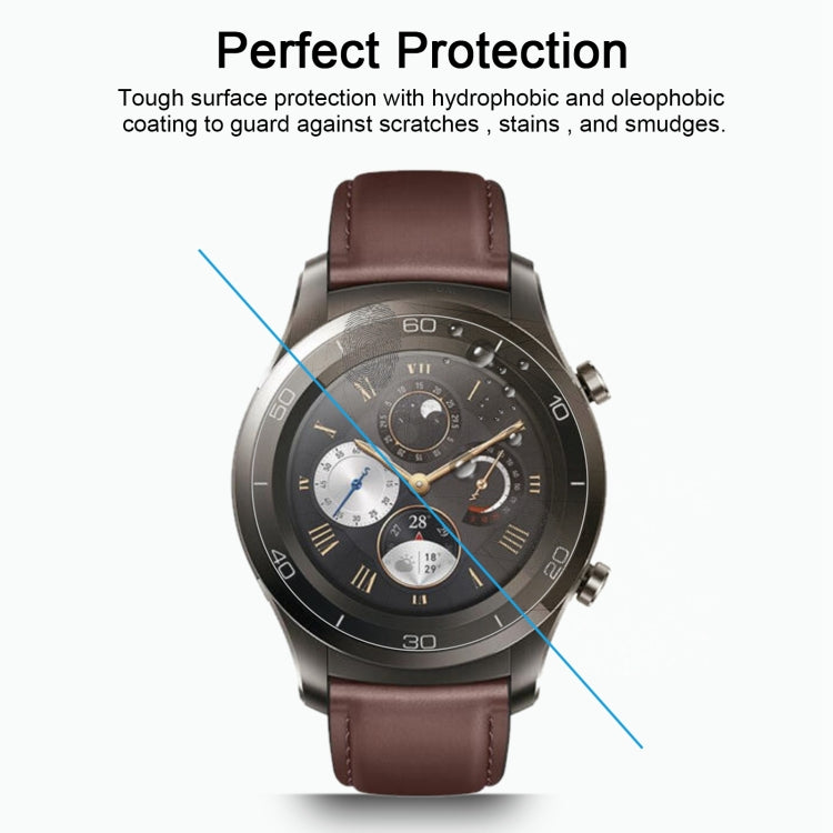 ENKAY Hat-Prince for Huawei Watch 2 Pro Smart Watch 0.2mm 9H Surface Hardness 2.15D Explosion-proof Tempered Glass Screen Film, For Huawei Watch 2 Pro
