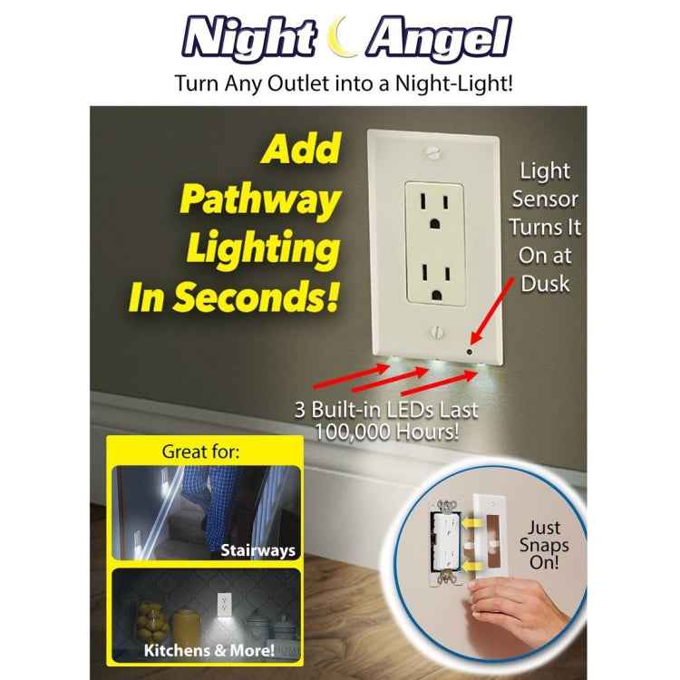 White Light Mini Human Body Motion Induction Night Light