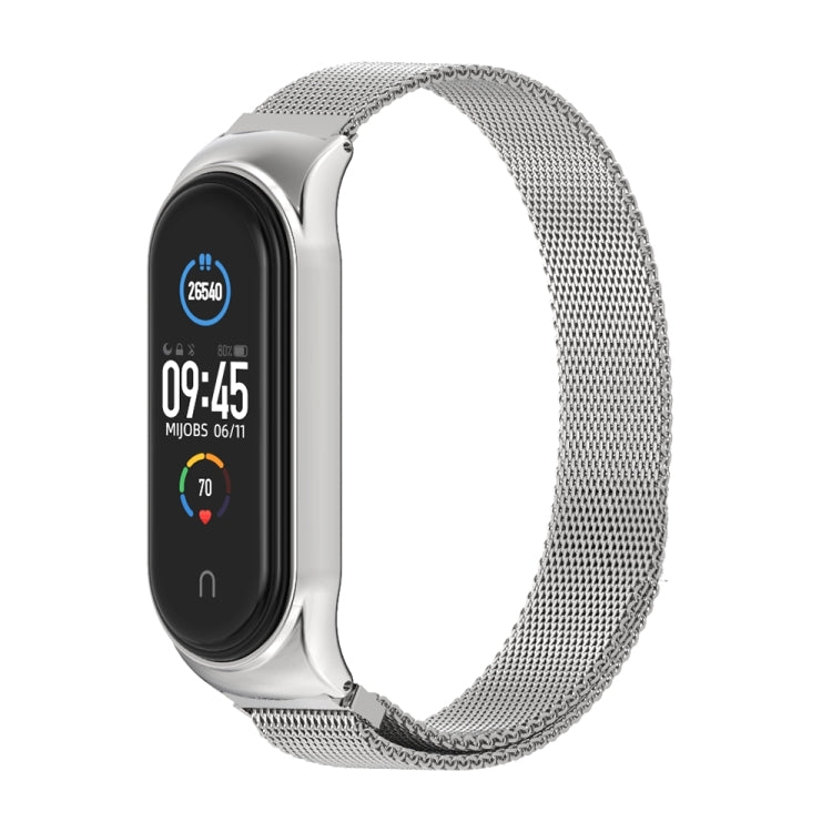 Mijobs Milan CS Metal Magnetic Watch Band for Xiaomi Mi Band 3 & 4 & 5 & 6, Host not Include