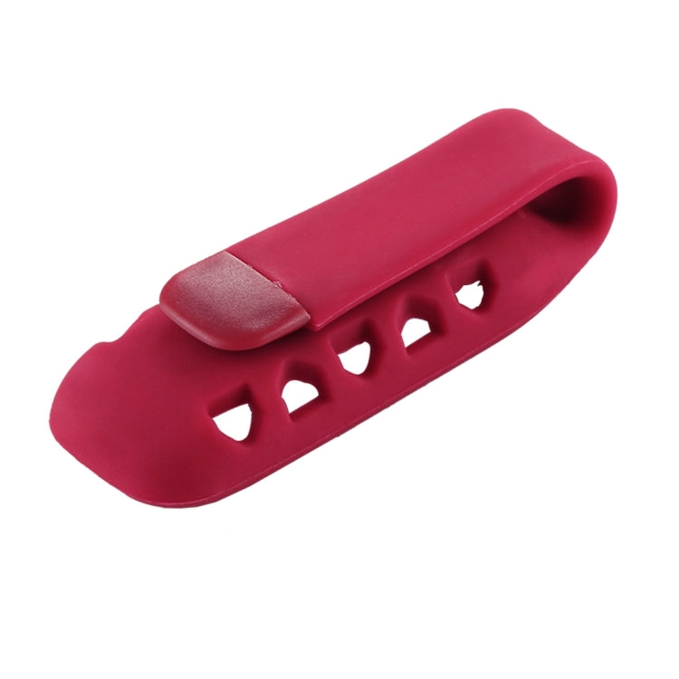 Funda de silicona con clip para reloj inteligente Fitbit One, tamaño: 6 x 2,2 x 1,5 cm