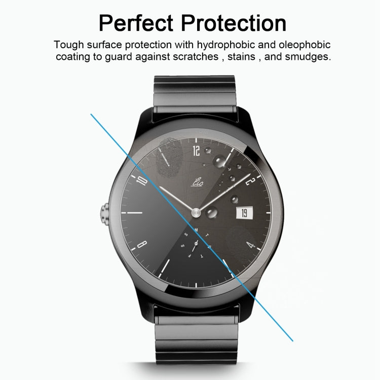 ENKAY Hat-Prince 0.2mm 9H 2.15D Curved Edge Tempered Glass Film for TicWatch 2, TicWatch 2