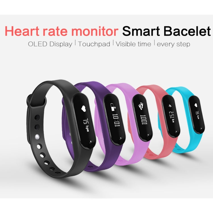 CHIGU C6 0.69 inch OLED Display Bluetooth Smart Bracelet, Support Heart Rate Monitor / Pedometer / Calls Remind / Sleep Monitor / Sedentary Reminder / Alarm / Anti-lost, Compatible with Android and iOS Phones, CHIGU C6 Black, CHIGU C6 Orange�����������...