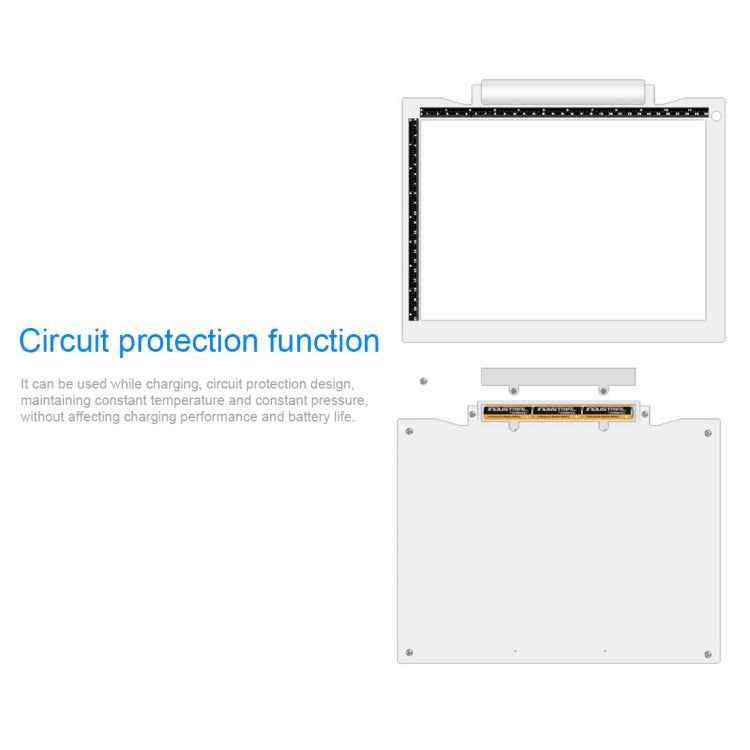A4-19 6.5W Three Level of Brightness Dimmable A4 LED Drawing Sketchpad Light Pad with USB Cable