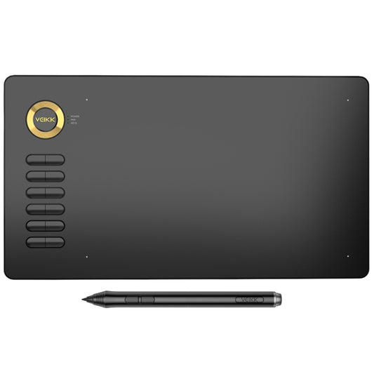 VEIKK A15 10x6 inch 5080 LPI Smart Touch Electronic Graphic Tablet, with Type-C Interface