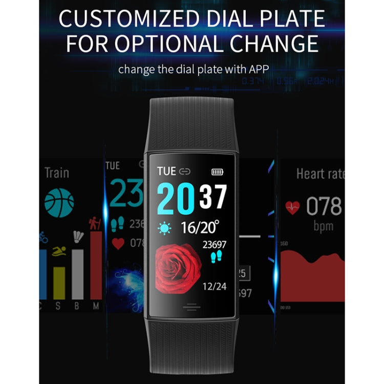 CY11 1.14 inches IPS Color Screen Smart Bracelet IP67 Waterproof, Support Step Counting / Call Reminder / Heart Rate Monitoring / Sleep Monitoring