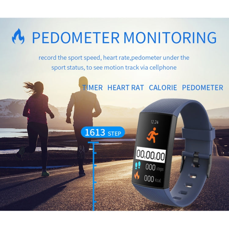 CY11 1.14 inches IPS Color Screen Smart Bracelet IP67 Waterproof, Support Step Counting / Call Reminder / Heart Rate Monitoring / Sleep Monitoring