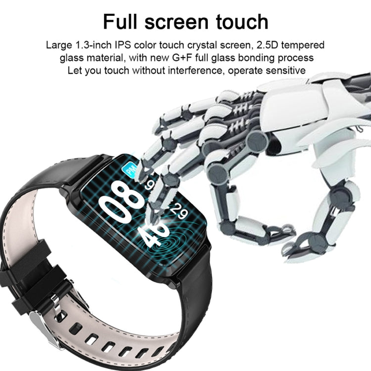 M8 1.3 inch IPS Color Screen Smart Bracelet IP67 Waterproof, Support Step Counting / Call Reminder / Heart Rate Monitoring / Sleep Monitoring