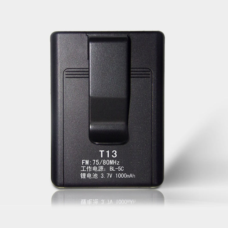 HRD-831 Portable FM Transmitter Receiver, Support TF Card