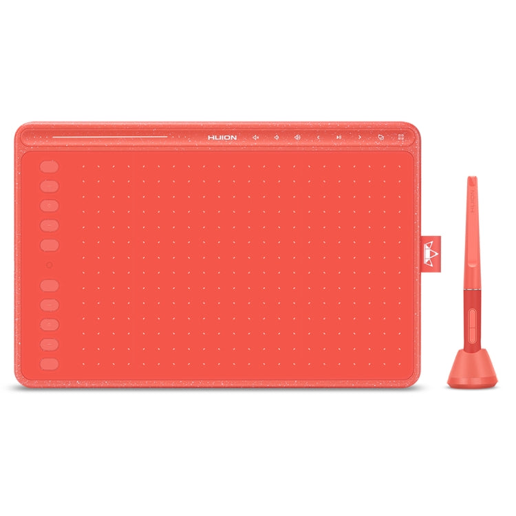 HUION HS611 5080 LPI Touch Strip Art Drawing Tablet for Fun, with Battery-free Pen & Pen Holder(Blue)
