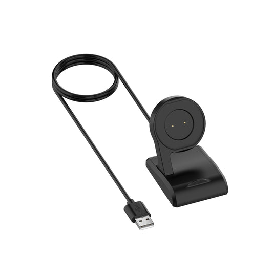 For Amazfit A1918 Portable Smart Watch Cradle Plastic Vertical Seat Charger USB Charging Cable, Lenght: 1m, Vertical Seat Charger