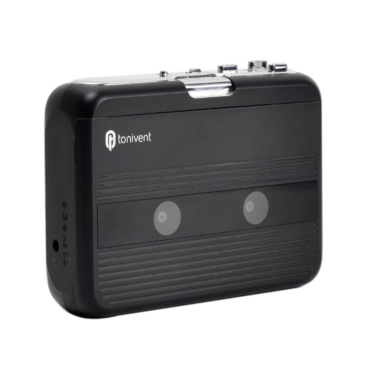 Tonivent TON007B Portable Bluetooth Tape Cassette Player, Support FM / Bluetooth Input and Output, TON007B White, TON007B, TON007T