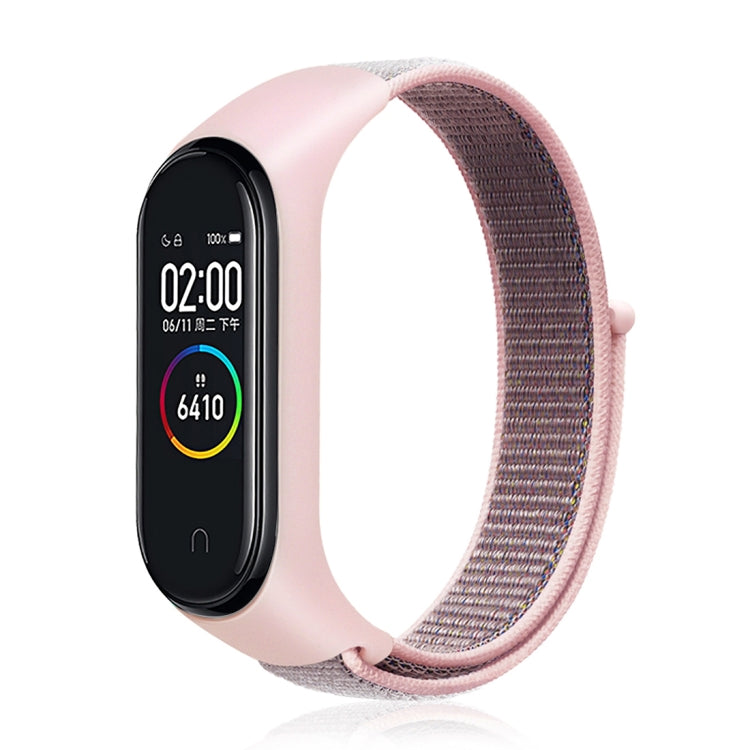 Bracelet de montre connectée en nylon tissé pour Xiaomi Mi Band 3/4