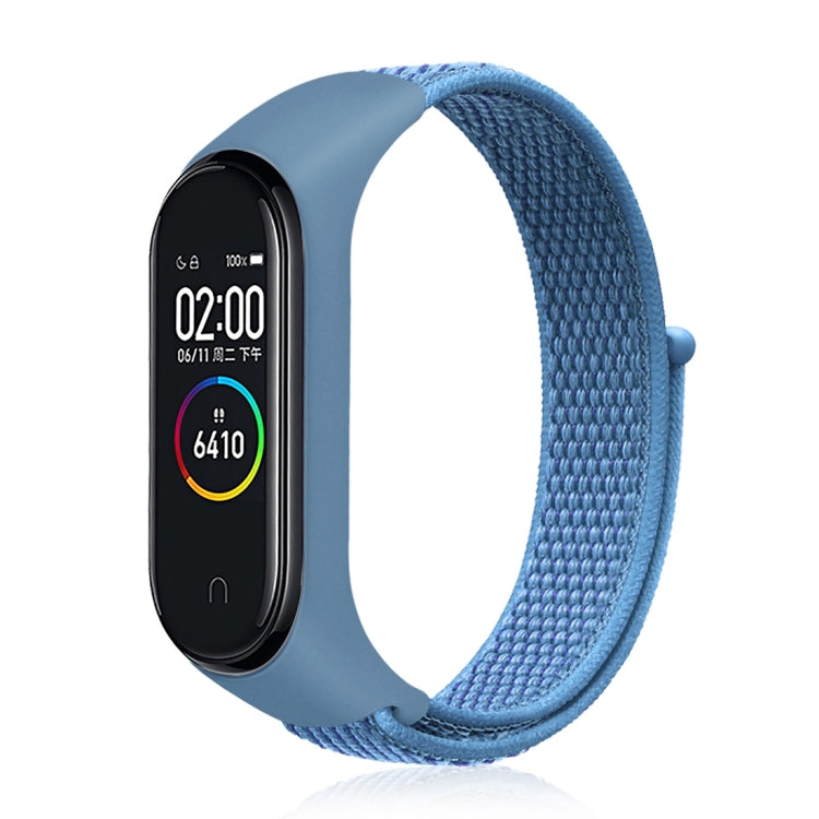 Bracelet de montre connectée en nylon tissé pour Xiaomi Mi Band 3/4