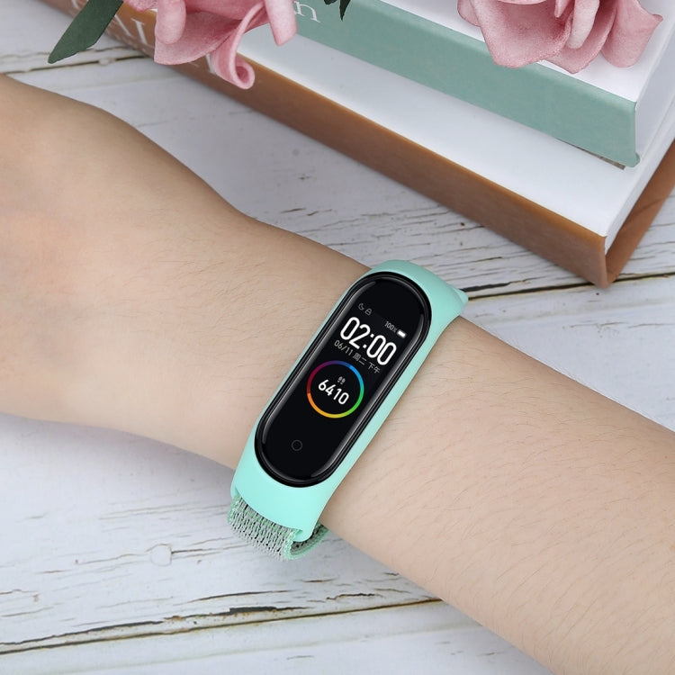 Smart Watch Nylon Woven Watch Band for Xiaomi Mi Band 3 / 4