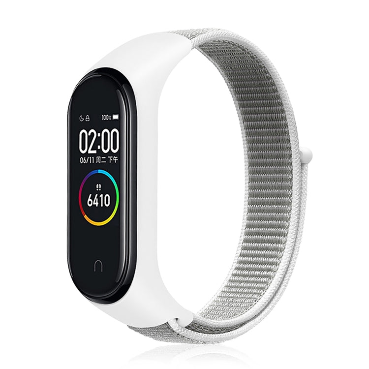 Bracelet de montre connectée en nylon tissé pour Xiaomi Mi Band 3/4