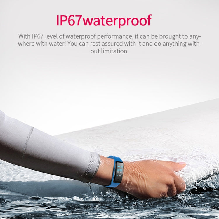 CHIGU C1Plus Fitness Tracker 0.96 inch IPS Screen Smartband Bracelet, IP67 Waterproof, Support Sports Mode / Blood Pressure / Sleep Monitor / Heart Rate Monitor / Fatigue Monitor / Sedentary Reminder, C1 Plus Black, C1 Plus Blue, C1 Plus Purple        ...