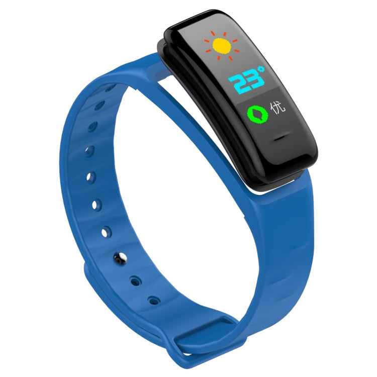 CHIGU C1Plus Fitness Tracker 0.96 inch IPS Screen Smartband Bracelet, IP67 Waterproof, Support Sports Mode / Blood Pressure / Sleep Monitor / Heart Rate Monitor / Fatigue Monitor / Sedentary Reminder