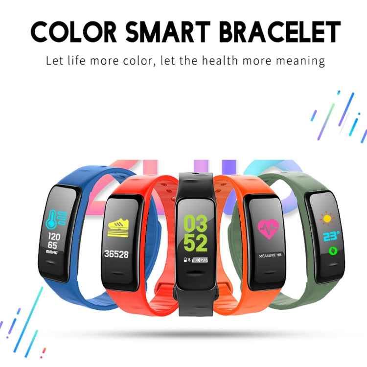 CHIGU C1Plus Fitness Tracker 0.96 inch IPS Screen Smartband Bracelet, IP67 Waterproof, Support Sports Mode / Blood Pressure / Sleep Monitor / Heart Rate Monitor / Fatigue Monitor / Sedentary Reminder
