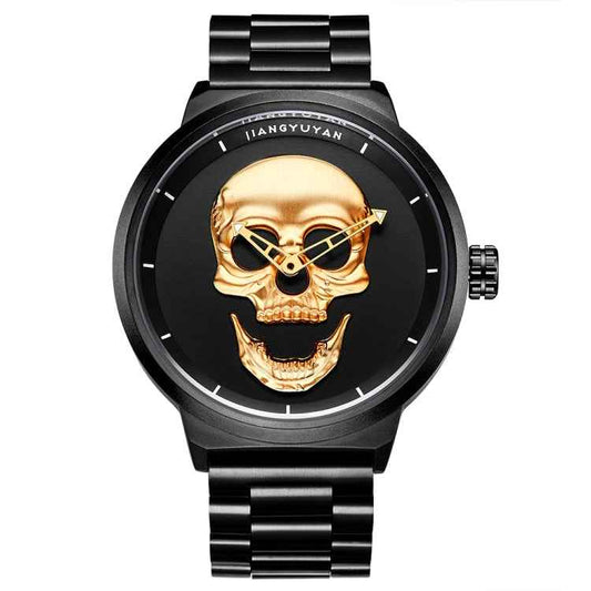 JIANGYUYAN 1739 Men Fashion & Casual Quartz Wrist Watch with Stainless Steel Band
