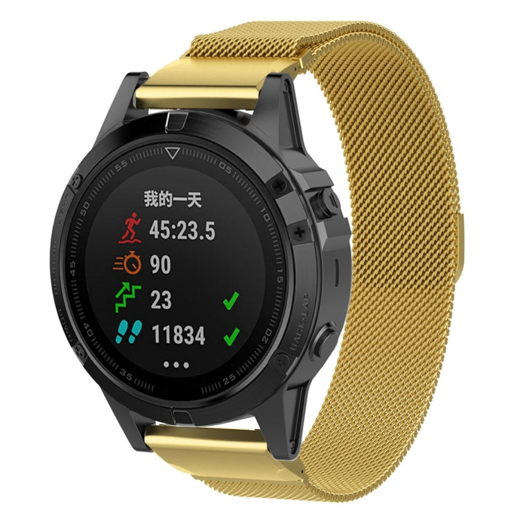 For Garmin Fenix 7S Milanese Watch Band, For Garmin Fenix 7S
