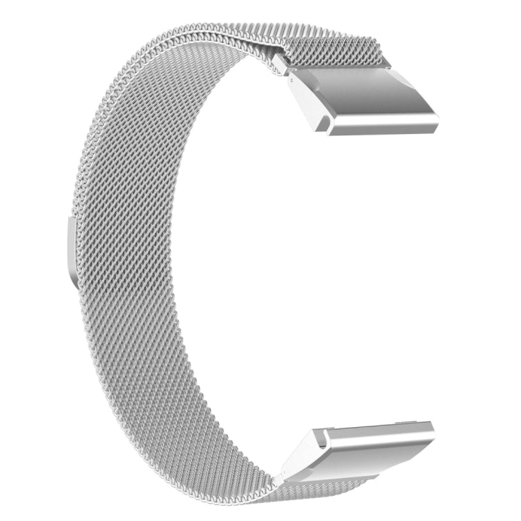 For Garmin Fenix 7X Milanese Watch Band