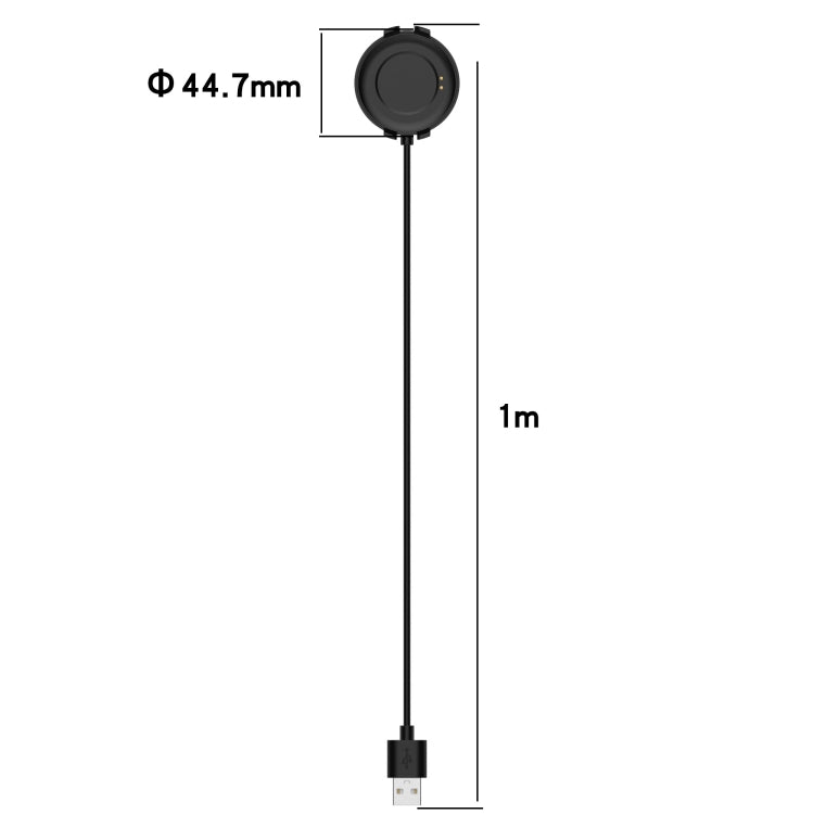 For Ticwatch GTK Magnetic Cradle Charger USB Charging Cable, Lenght: 1m