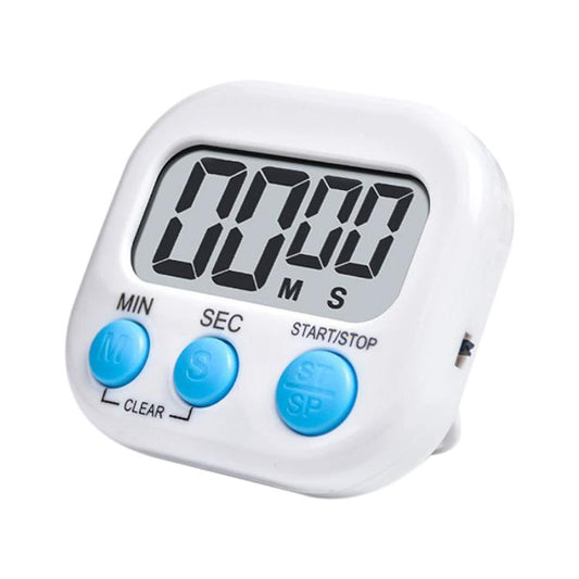 Digital Kitchen Timer Electronic Alarm Magnetic Backing with LCD Display for Cooking Baking Sports Games Office, 118, HX103-2