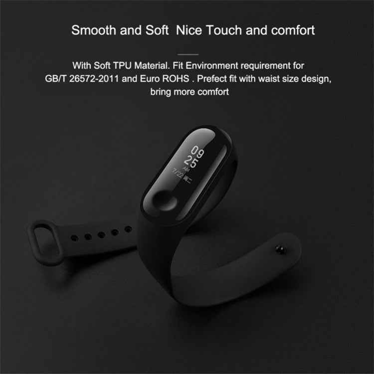 Pure Color Soft TPU  Watch Bands for Xiaomi Mi Band 4, Host Not Included
