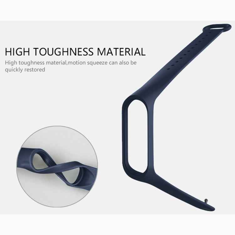 Pure Color Soft TPU  Watch Bands for Xiaomi Mi Band 4, Host Not Included