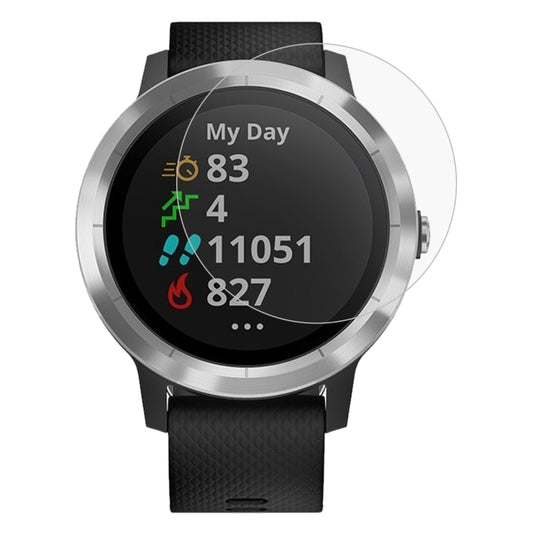 ENKAY Hat-Prince 0.2mm 9H 2.15D Curved Edge Tempered Glass Film for Garmin Vivoactive 3 trainer, 1 PCS Garmin Vivoactive 3 trainer