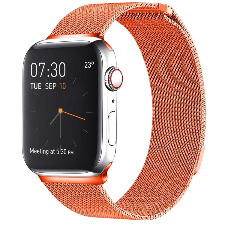 Milanese Loop Magnetic Stainless Steel Watch Band for Apple Watch Series 10 42mm / 9&8&7 41mm / SE 3&SE 2&6&SE&5&4 40mm / 3&2&1 38mm