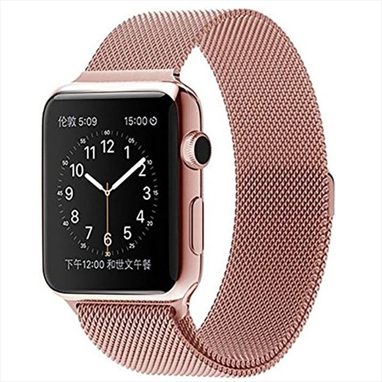 Milanese Loop Magnetic Stainless Steel Watch Band for Apple Watch Series 10 42mm / 9&8&7 41mm / SE 3&SE 2&6&SE&5&4 40mm / 3&2&1 38mm