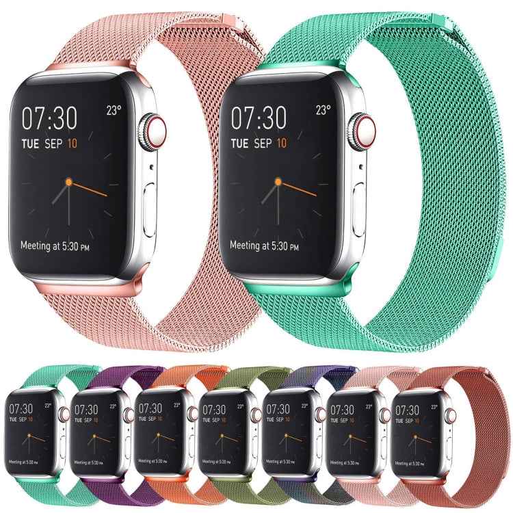 Milanese Loop Magnetic Stainless Steel Watch Band for Apple Watch Ultra 49mm&Watch Ultra 2 49mm / Series 10 46mm / 9&8&7 45mm / SE 3&SE 2&6&SE&5&4 44mm / 3&2&1 42mm