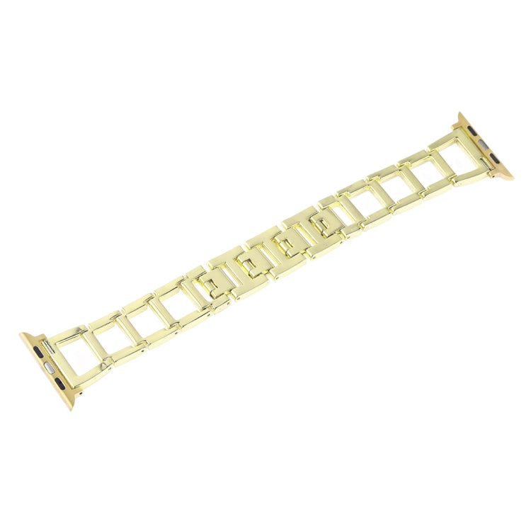 Colorful Diamond Stainless Steel Watch Band for Apple Watch Series 10 42mm / 9&8&7 41mm / SE 3&SE 2&6&SE&5&4 40mm / 3&2&1 38mm