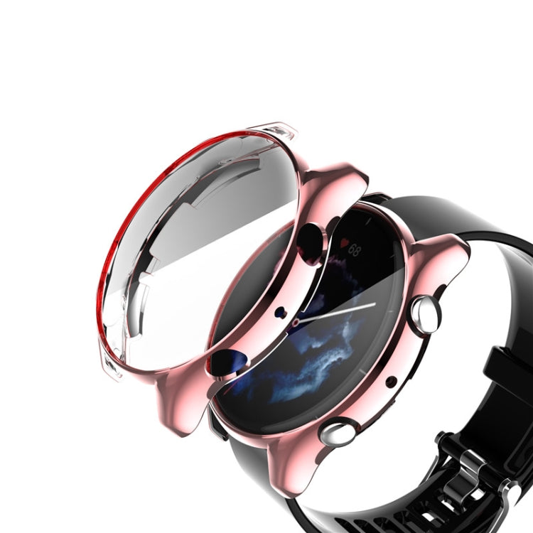 Estuche de reloj con recubrimiento de TPU galvanizado de cobertura completa para Amazfit GTR 3/GTR 3 Pro